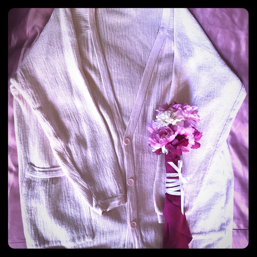 Slouchy soft vintage CP shades cotton cardigan